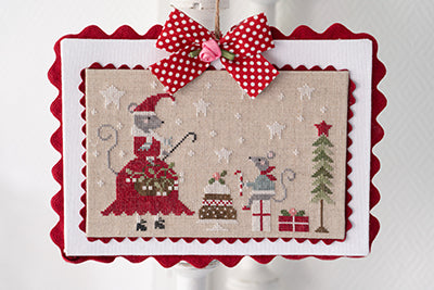 Souris Noel (Christmas Mouse) - Collection Tralala - Cross Stitch Pattern