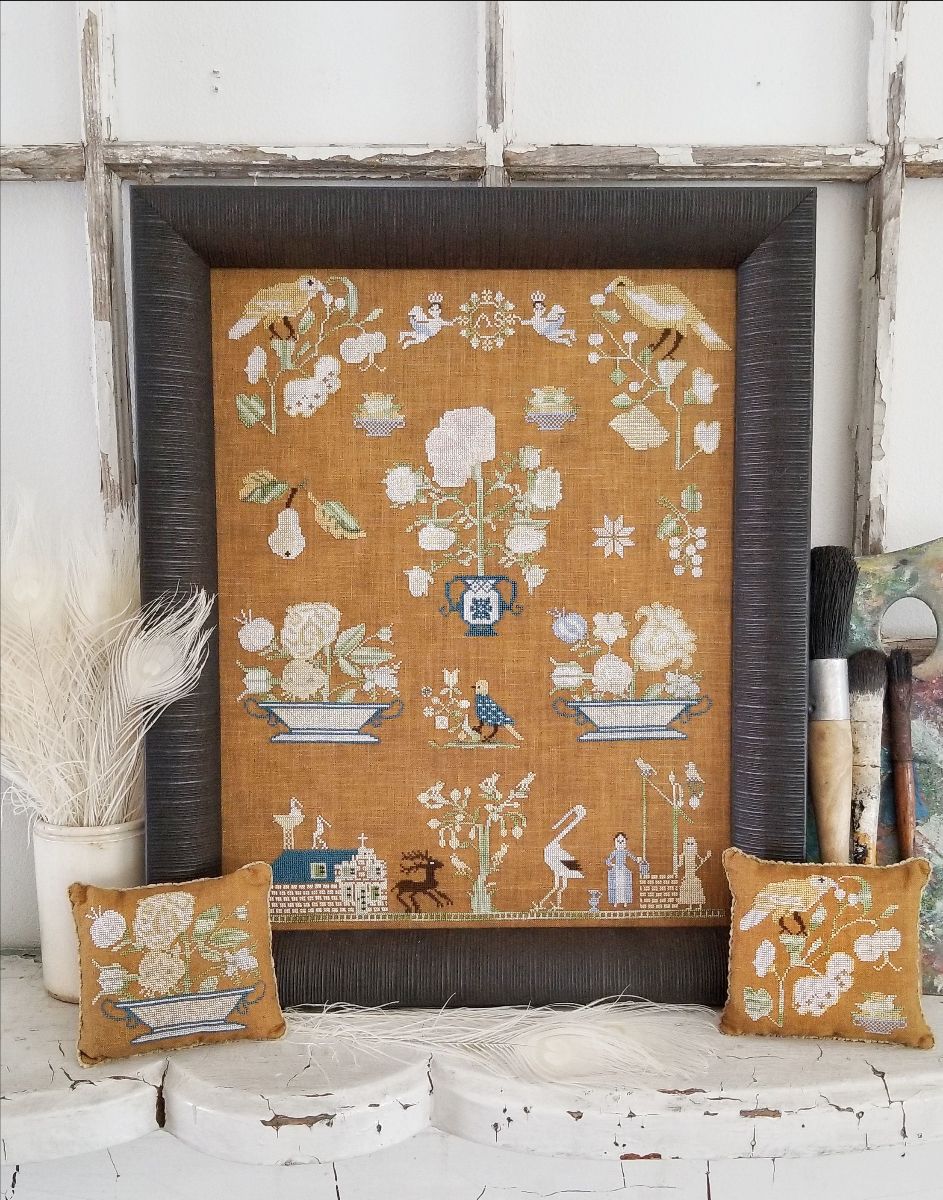 A Dutch Sampler - Kathy Barrick - Cross Stitch Pattern