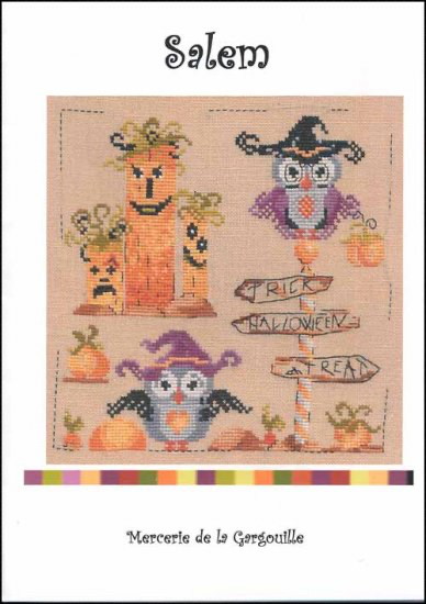 Salem - Mercerie de la Gargouille - Cross Stitch Pattern
