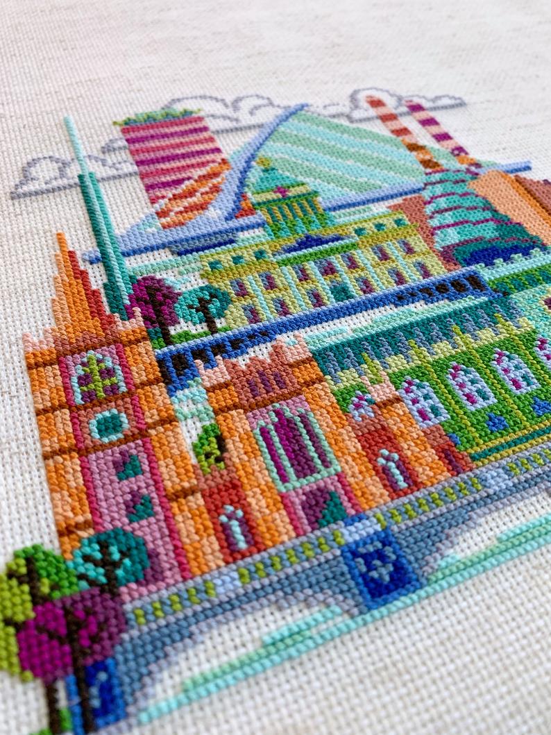Pretty Little Dublin - Satsuma Street - Cross Stitch Patterns