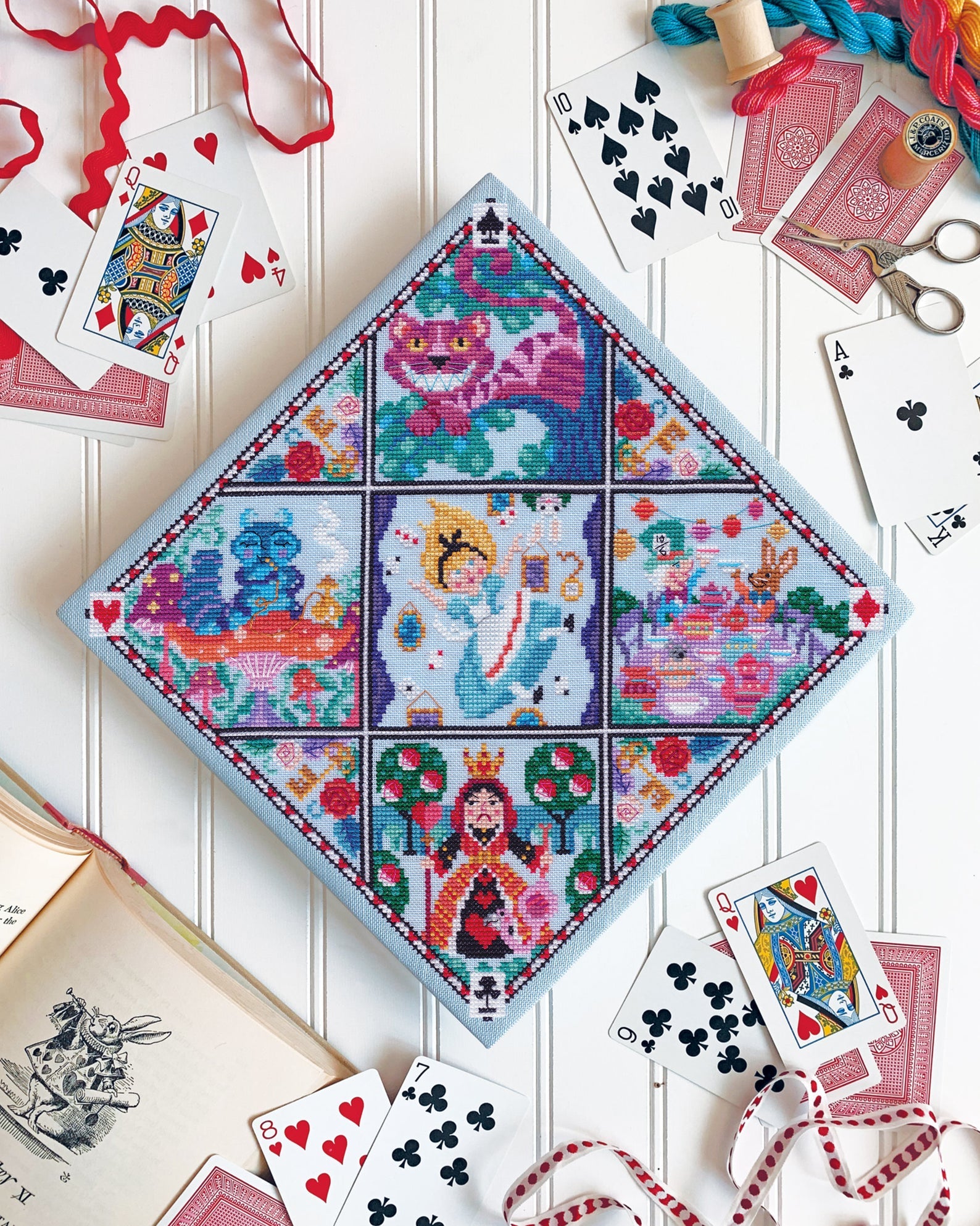 Alice in Wonderland - Satsuma Street - Cross Stitch Pattern