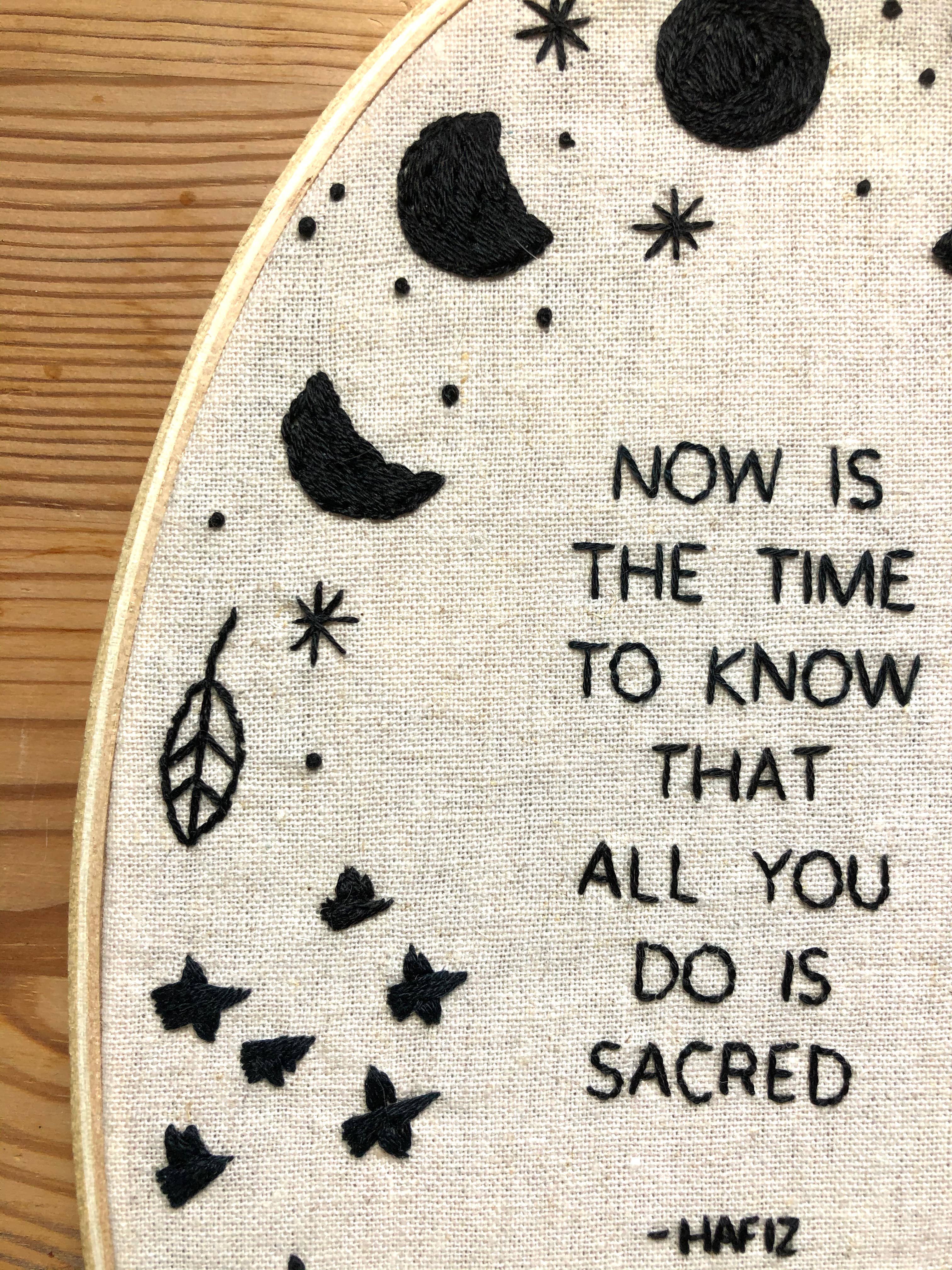 Hafiz - Lori Roberts x Budgiegoods - Embroidery Kit