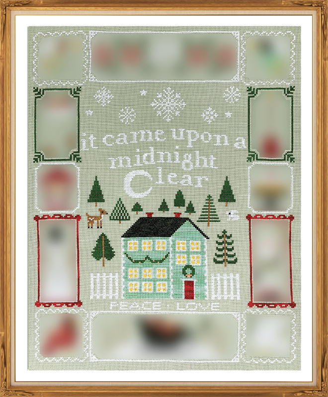 Christmas Dreams #1 - Tiny Modernist - Cross Stitch Pattern