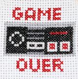 Game Over - Spot Colors - Cross Stitch Kit