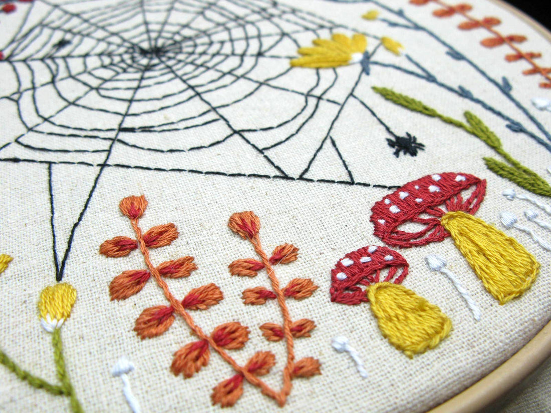 Noticing embroidery kit – budgiegoods