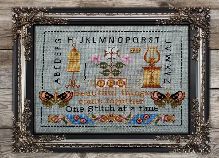 Beauty of Stitch Tool Box - Twin Peak Primitives - Cross Stitch Patter