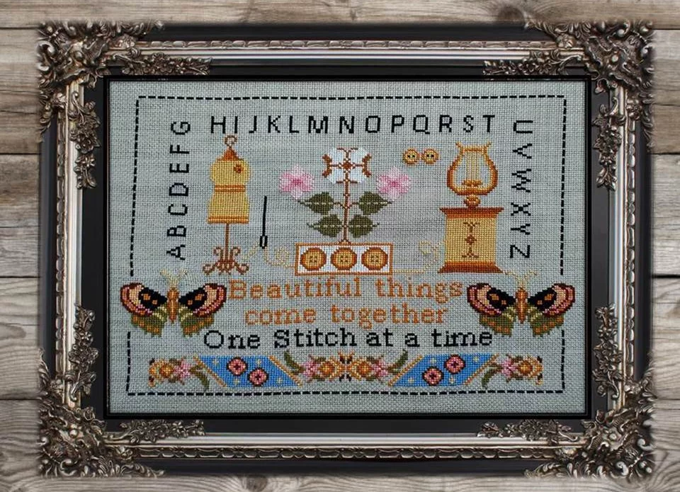Beauty of Stitch Tool Box - Twin Peak Primitives - Cross Stitch Pattern