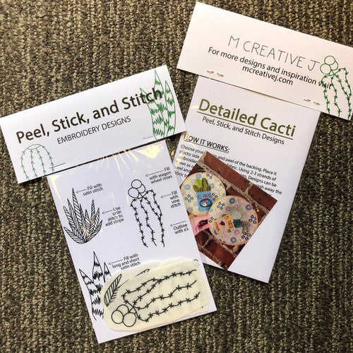 MCreativeJ Holiday Botanicals - Peel Stick and Stitch Hand