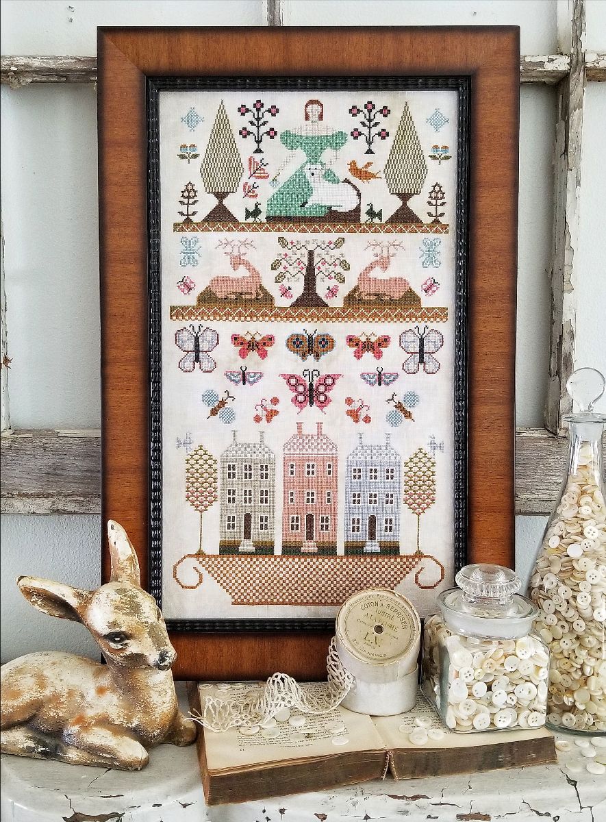 Pieces of Olde - Kathy Barrick - Cross Stitch Pattern