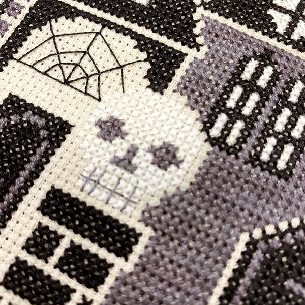 Halloween Ouija #1 - Tiny Modernist - Cross Stitch Pattern