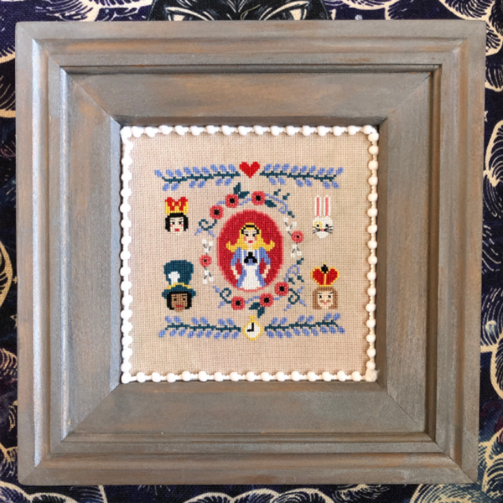 Literary Alice - Bendy Stitchy Designs - Cross Stitch Pattern