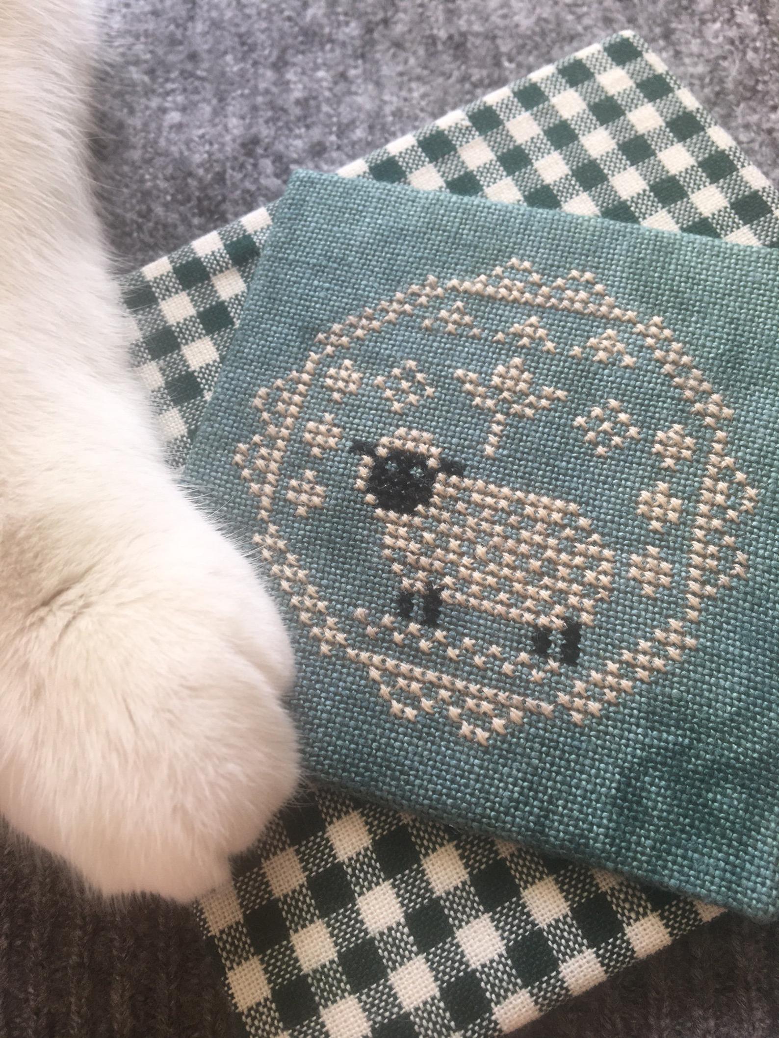 Sheep (Quirky Quaker) - Darling & Whimsy Designs - Cross Stitch Pattern