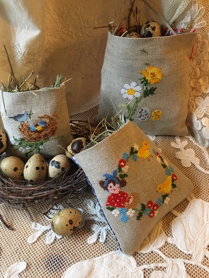 Soffio di Primavera (Breath of Spring) - Lilli Violette - Cross Stitch Pattern