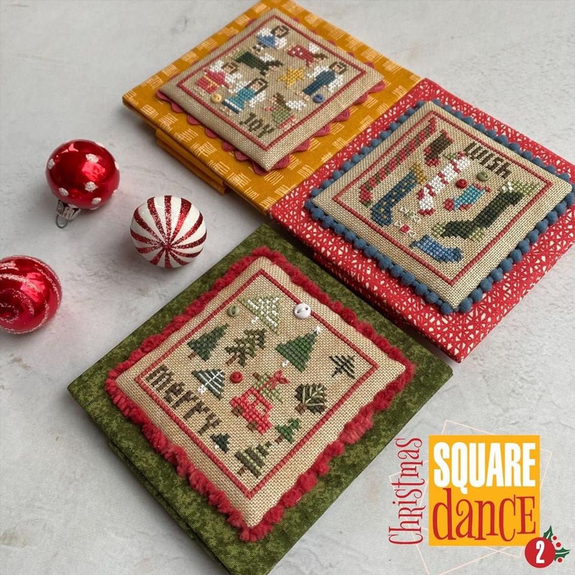 Christmas Square Dance #2 - Heart in Hand - Cross Stitch Pattern