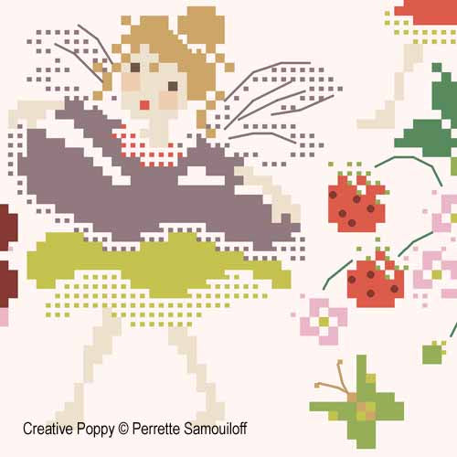 Garden Fairies - Perrette Samouiloff - Cross Stitch Pattern