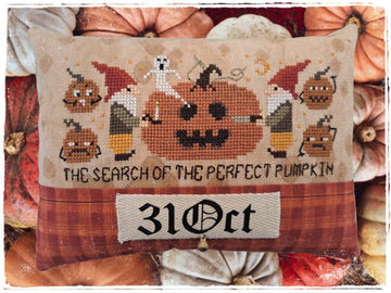 The Search of the Perfect Pumpkin - Fairy Wool in the Wood - Cross Stitch Pattern