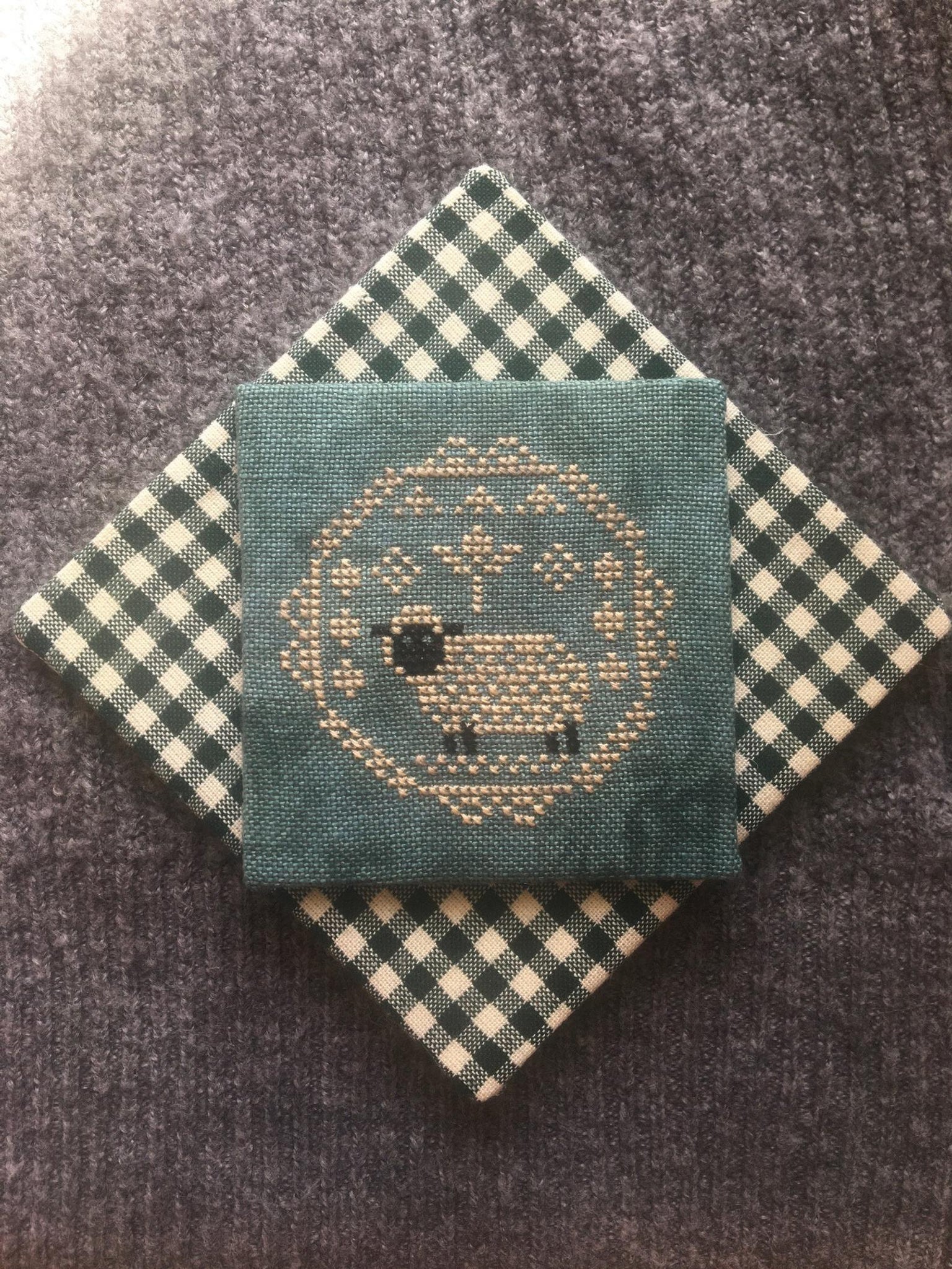Sheep (Quirky Quaker) - Darling & Whimsy Designs - Cross Stitch Pattern