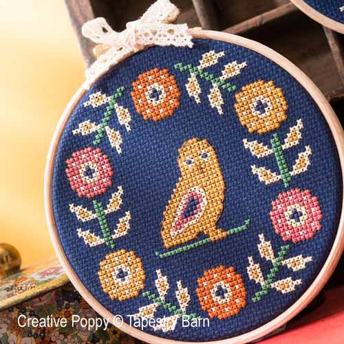 Woodland Wreaths Forest Friends - Tapestry Barn - Cross Stitch Pattern