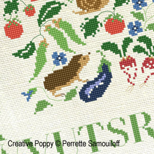 Spring Vegetable Patch - Perrette Samouiloff - Cross Stitch Pattern
