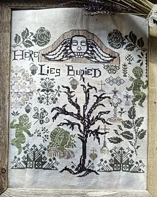 Quaker Gone Haunted - Michelle Ink Needlework Designs - Cross Stitch Pattern