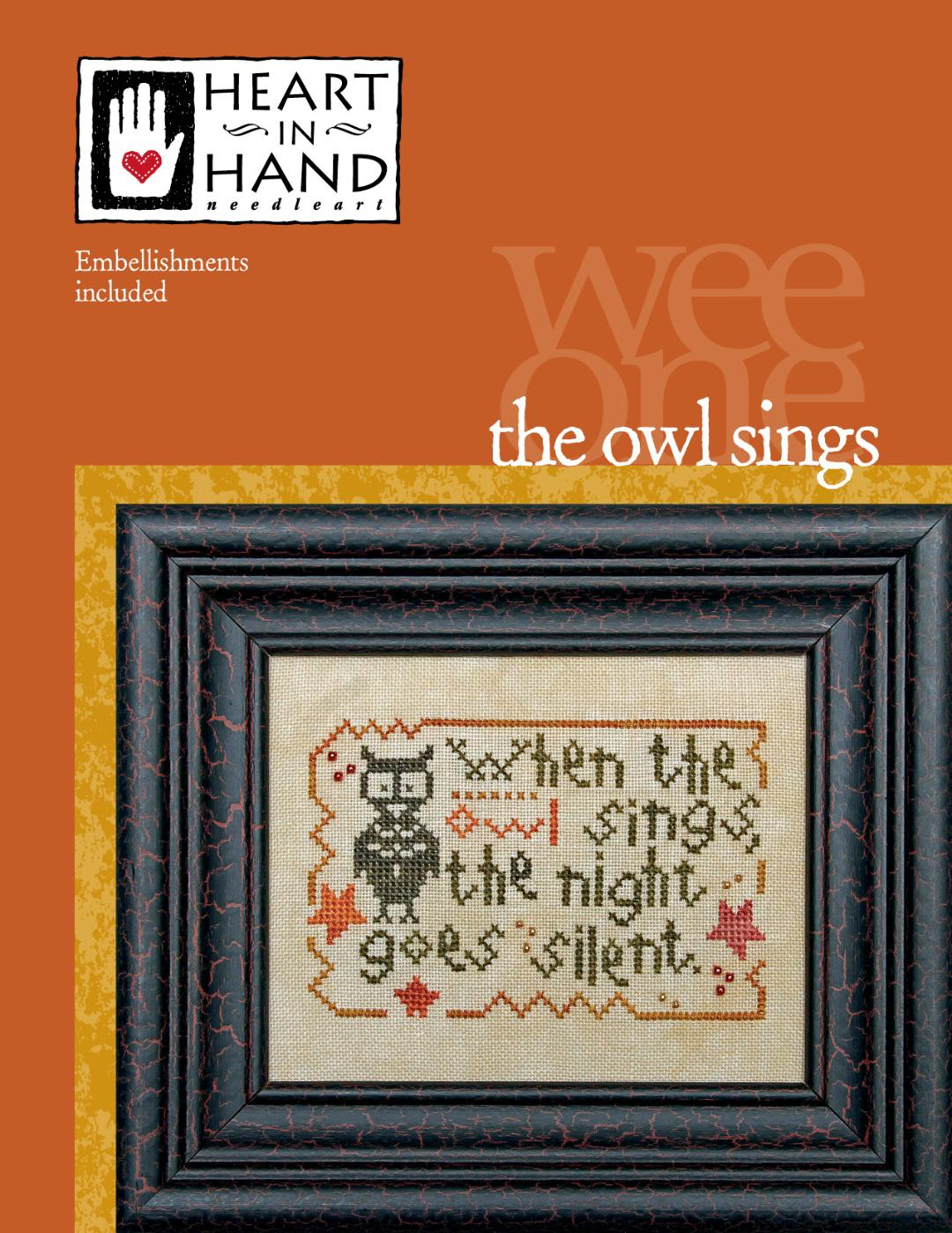 The Owl Sings (Wee One) - Heart in Hand - Cross Stitch Pattern