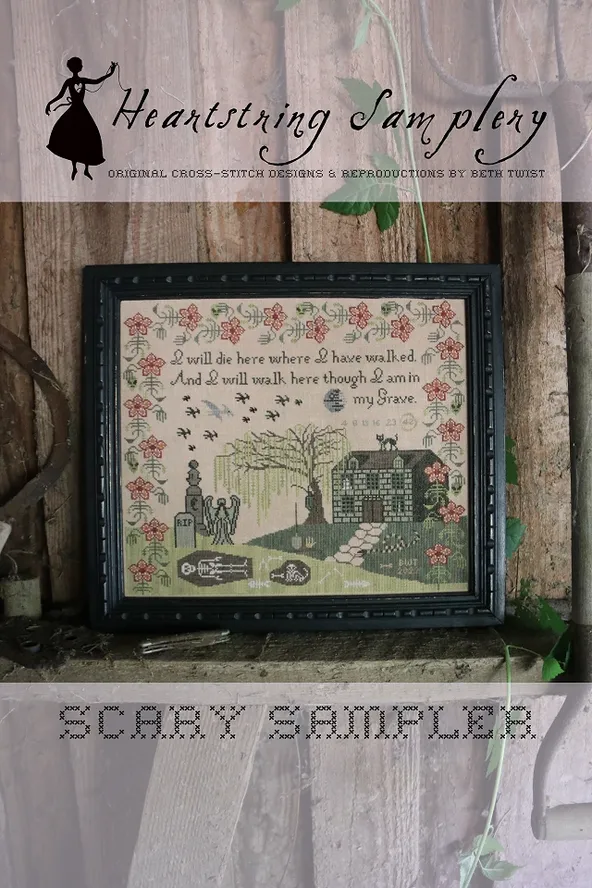 Scary Sampler - Heartstring Samplery - Cross Stitch Pattern