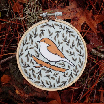 Bird - Holly Oddly - Embroidery Kit