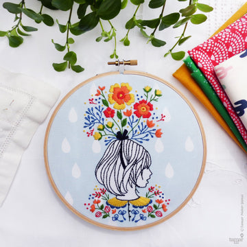 Floral Lady - Tamar Nahir-Yanai - Embroidery Kit