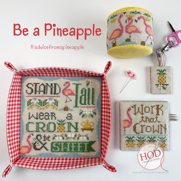 Be A Pineapple - Hands On Design - Cross Stitch Pattern