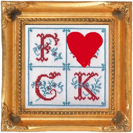 Fancy F*ck cross stitch kit