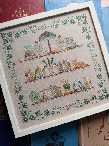 In The Library - Mojo Stitches - Cross Stitch Pattern