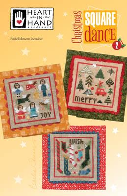 Christmas Square Dance #2 - Heart in Hand - Cross Stitch Pattern