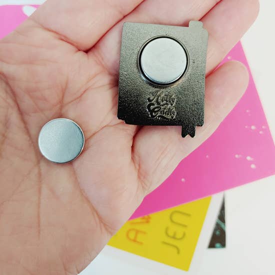 Will Put Out for Books Needle Minder/Magnetic Enamel Pin - Holly Oddly