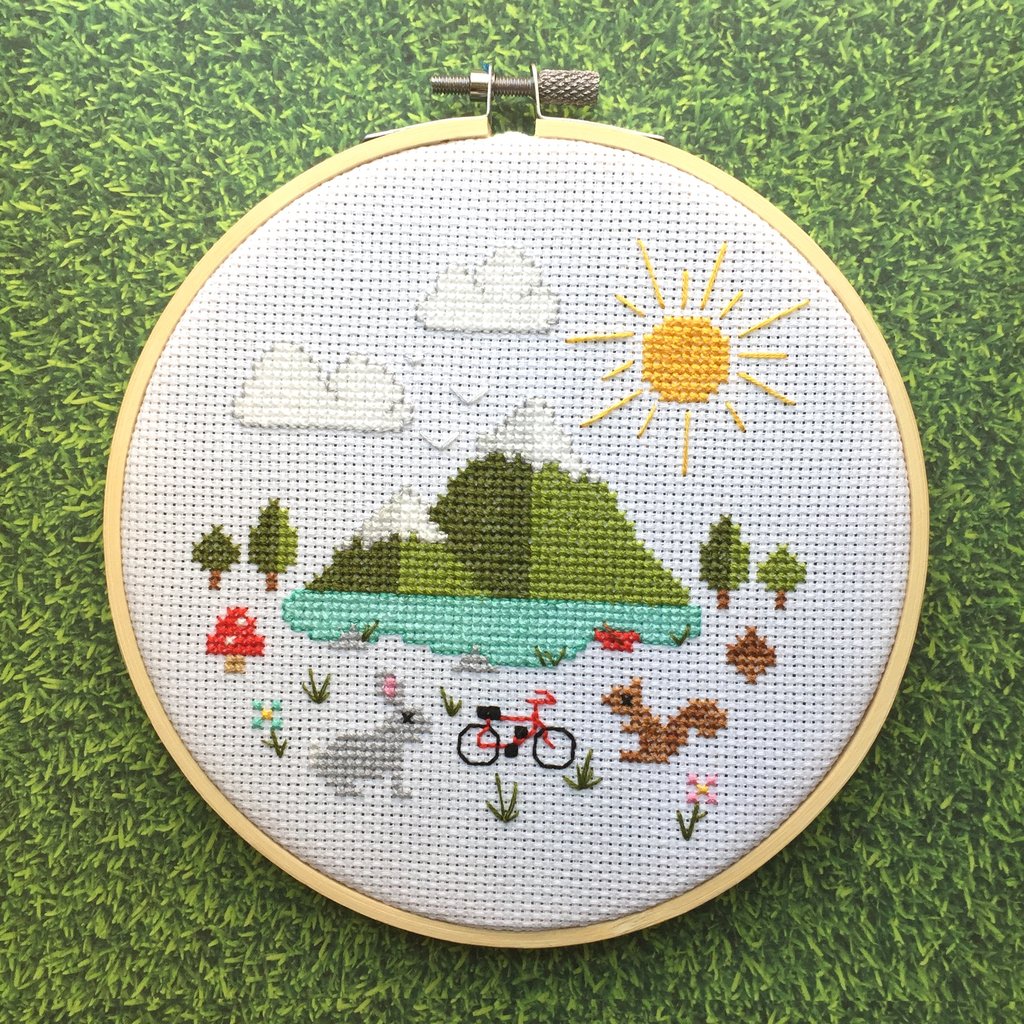 Great Outdoors - Spot Colors - Cross Stitch Kit