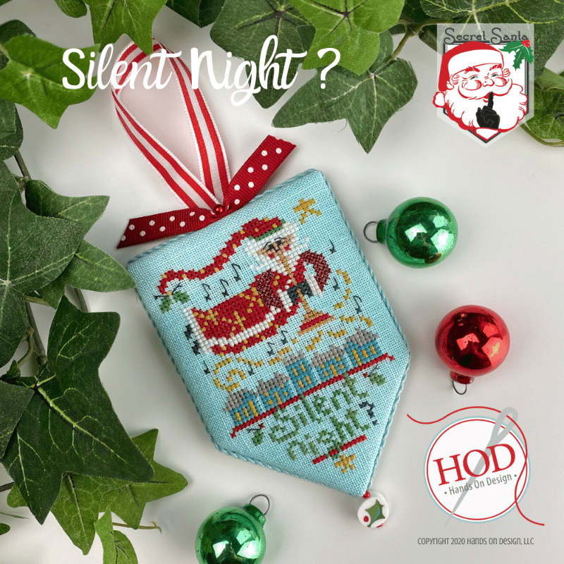 Silent Night? (Secret Santa #3) - Hands On Design - Cross Stitch Pattern