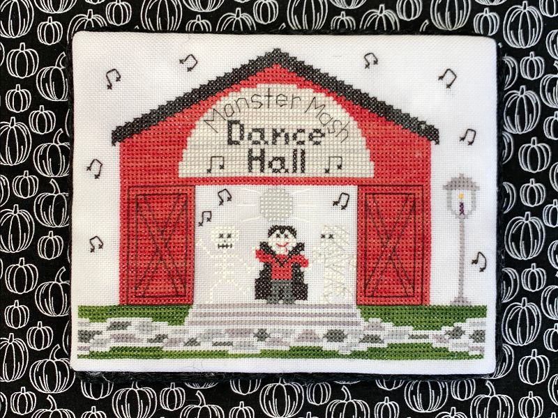 Dance Hall (Spooky Hollow #3) - Little Stitch Girl - Cross Stitch Pattern