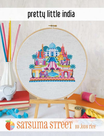 Pretty Little India - Cross Stitch Pattern