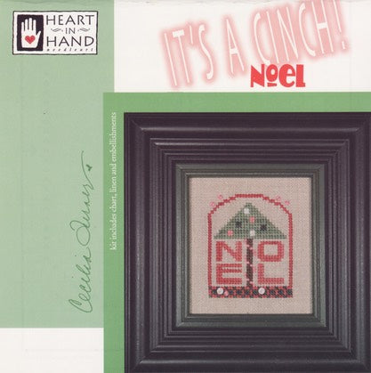 Noel (It's a Cinch) - Heart in Hand - Cross Stitch Kit