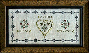 Heart to Heart - La-D-Da - Cross Stitch Pattern