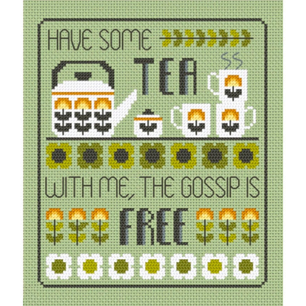 Tea and Gossip - Little Dove Designs - Cross Stitch Pattern