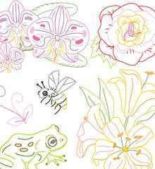 Little Blooms Small Pack - Sublime Stitching - Embroidery Pattern