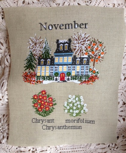 November - Lilli Violette - Cross Stitch Pattern