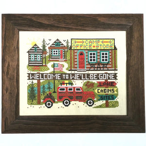 Camp We'll-Be-Gone - Open Road Abode - Cross Stitch Pattern