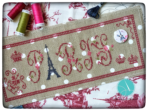 Paris Button (Limited Edition) - The Elegant Thread - Cross Stitch Kit