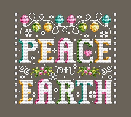 Peace on Earth - Shannon Christine Designs - Cross Stitch Pattern