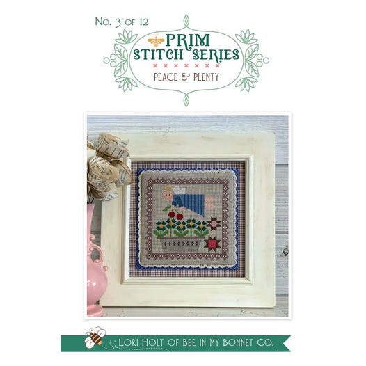 Prim Stitch Series #3 Peace & Plenty - It's Sew Emma - Cross Stitch Pattern
