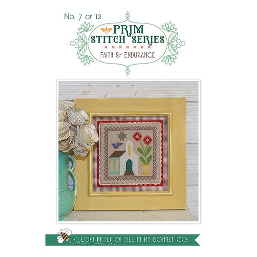 Prim Stitch Series #7 Faith & Endurance - It's Sew Emma - Cross Stitch Pattern