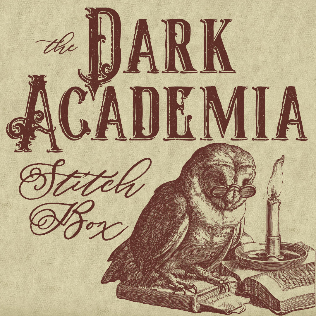 The Dark Academia Stitch Box