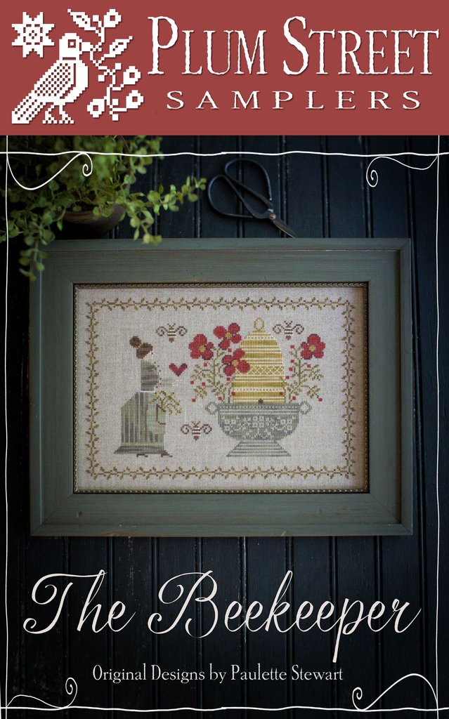 The Beekeeper - Plum Street Samplers - Cross Stitch Pattern