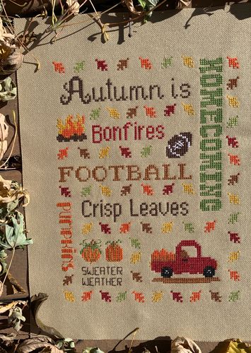 Harvest Time - Pickle Barrel Designs - Cross Stitch Pattern